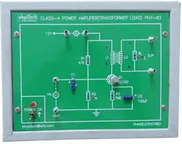 Class A Power Amplifier with Transformer Load