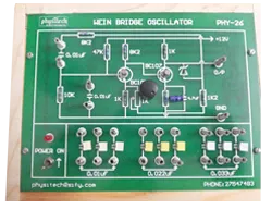 Wein Bridge Oscillator