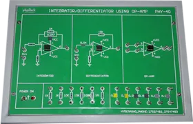 Integrator/Differentiator using Op-Amp Trainer