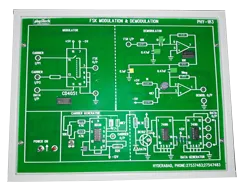 Frequency Shift Keying Modulation & Demodulation Trainer