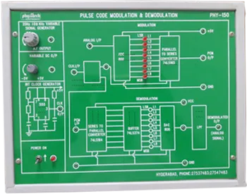 Pulse Code Modulation & Demodulation Trainer
