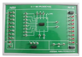 8X1 Multiplexer (IC 74LS151) Trainer