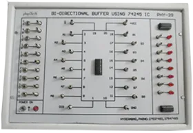 Bi-Directional Buffer (IC 74LS245) Trainer