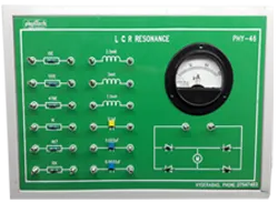 Series and Parallel Resonance (LCR) Trainer with One Meter
