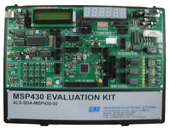 MSP430 Microcontroller Trainer Kit